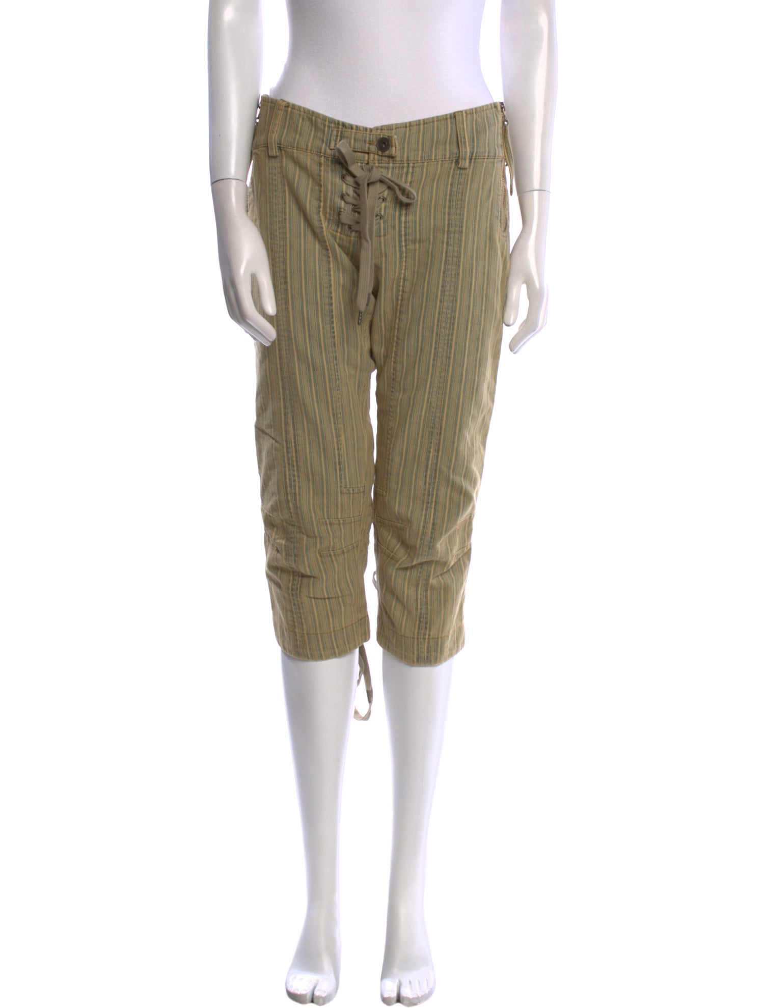 KNWLS Striped Straight Leg Pants