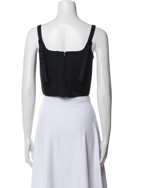 KNWLS V-Neck Sleeveless Crop Top