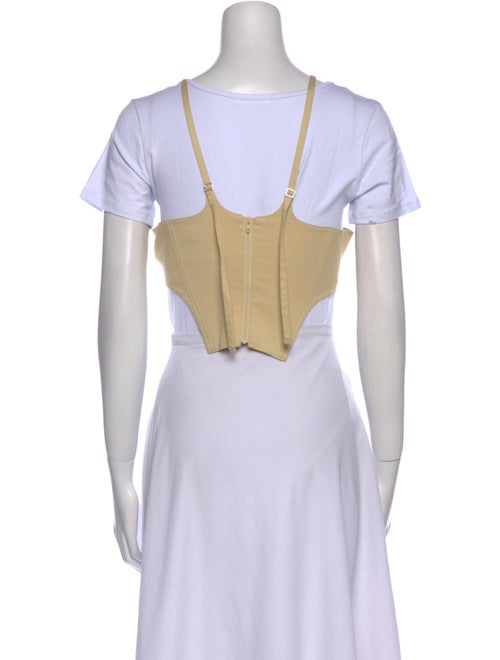 KNWLS V-Neck Short Sleeve Crop Top