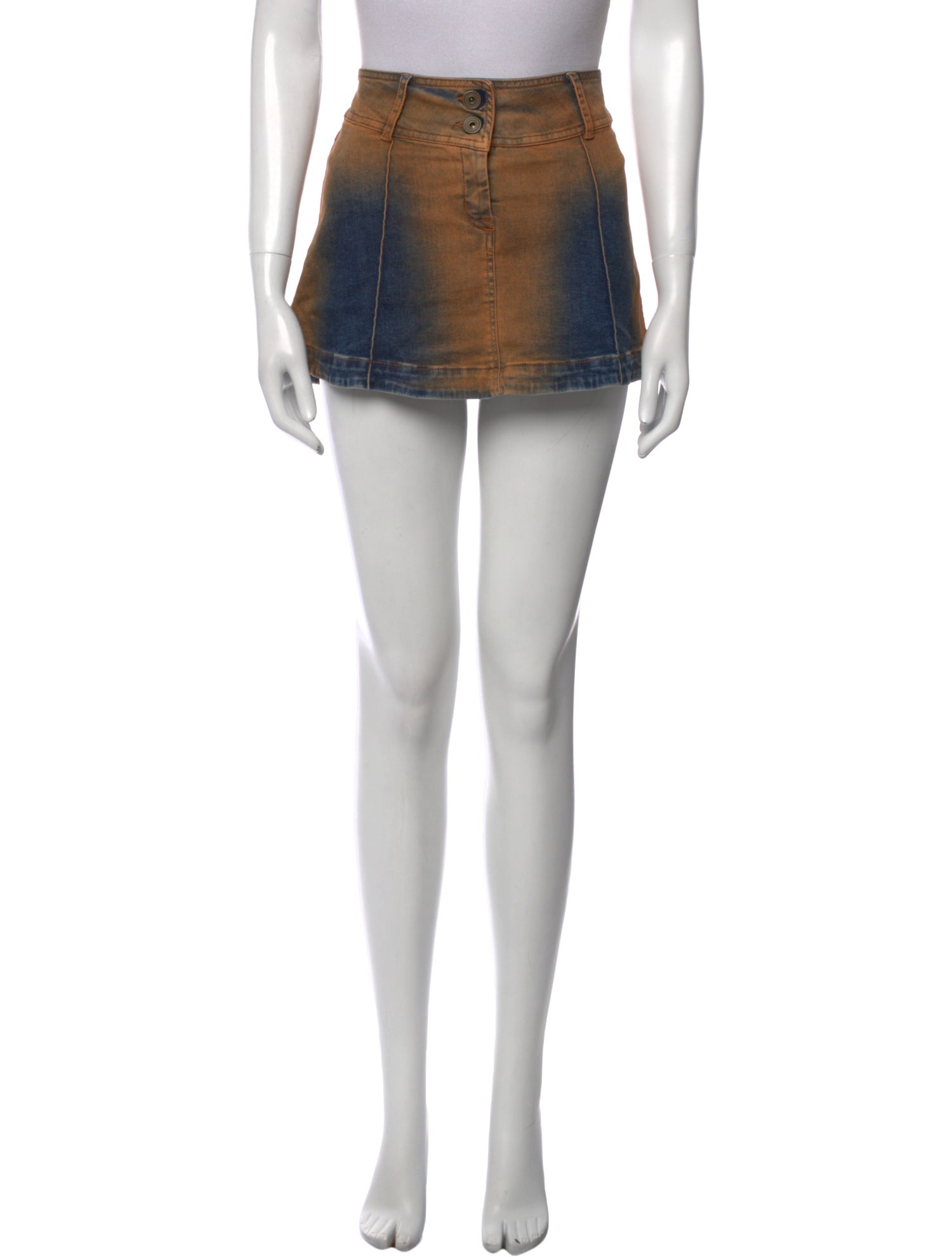 KNWLS Printed Mini Skirt