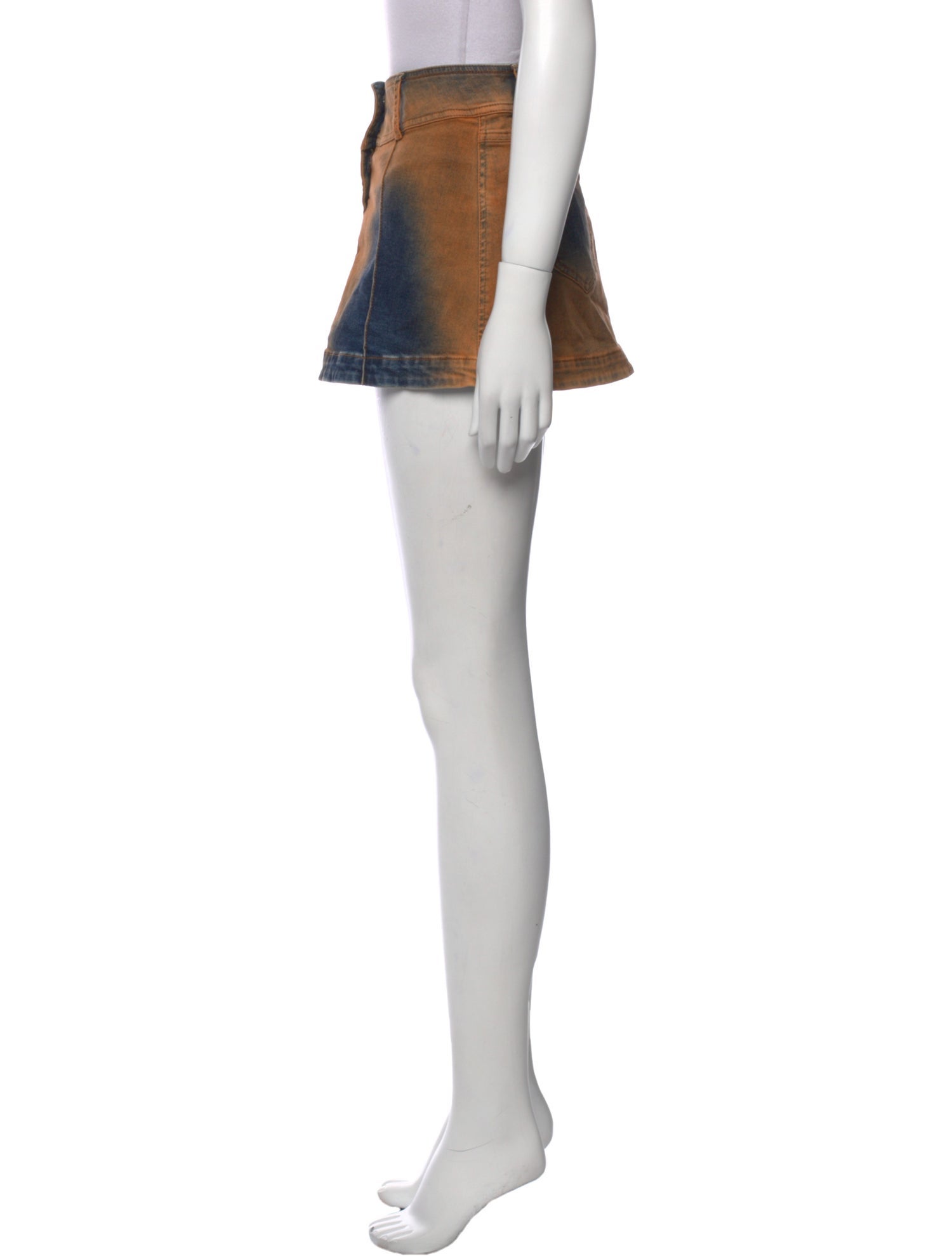 KNWLS Printed Mini Skirt