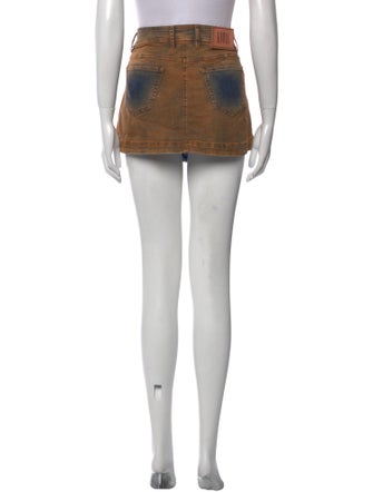 KNWLS Printed Mini Skirt