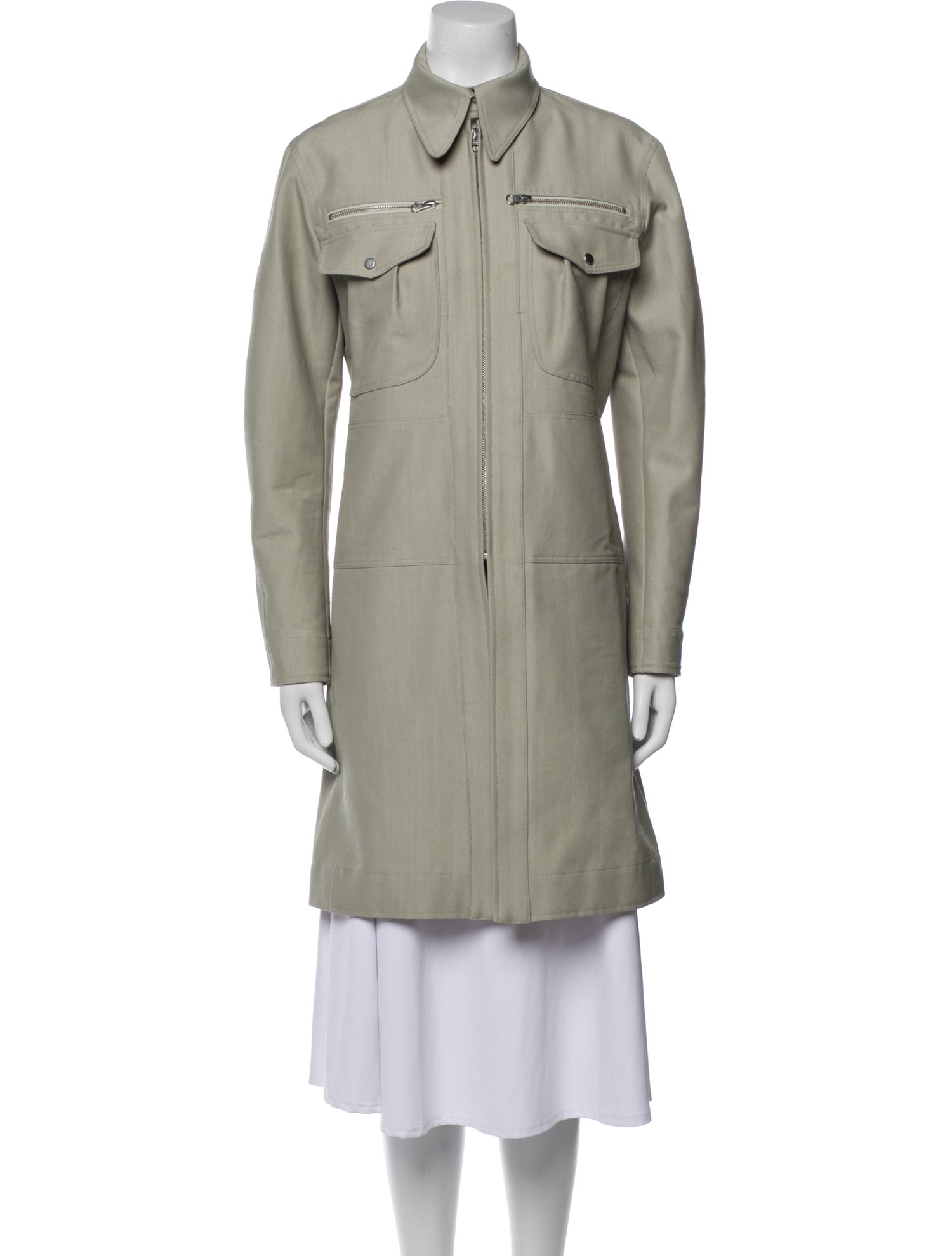 KNWLS Wool Trench Coat