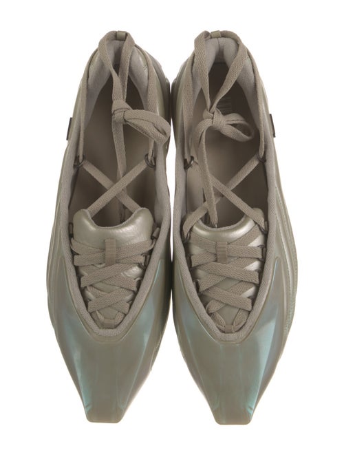 KNWLS Leather Graphic Print Sneakers