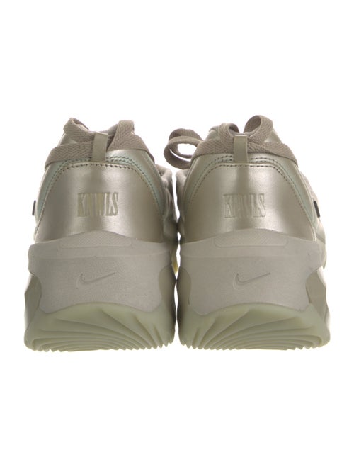 KNWLS Leather Graphic Print Sneakers