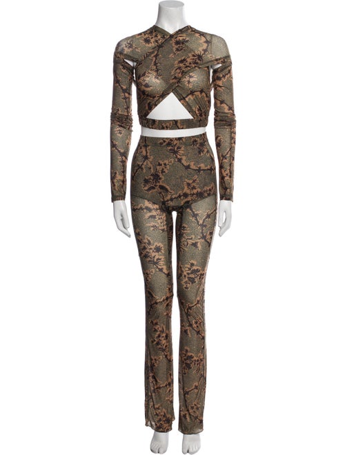 KNWLS Printed Pant Set