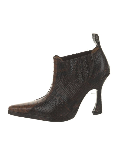 KNWLS Python Animal Print Boots