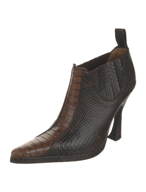 KNWLS Python Animal Print Boots