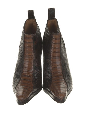 KNWLS Python Animal Print Boots