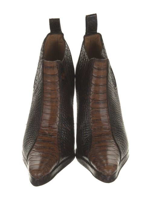 KNWLS Python Animal Print Boots