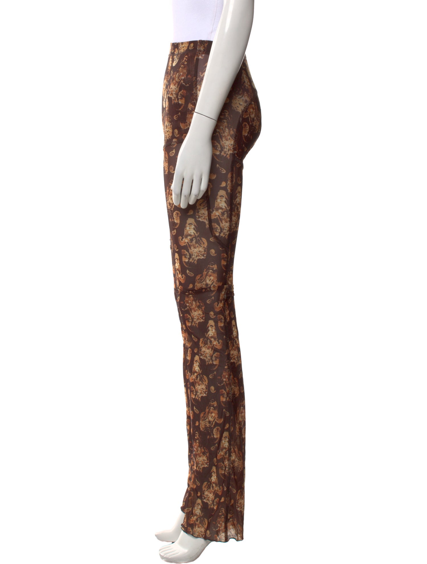 KNWLS Floral Print Wide Leg Pants