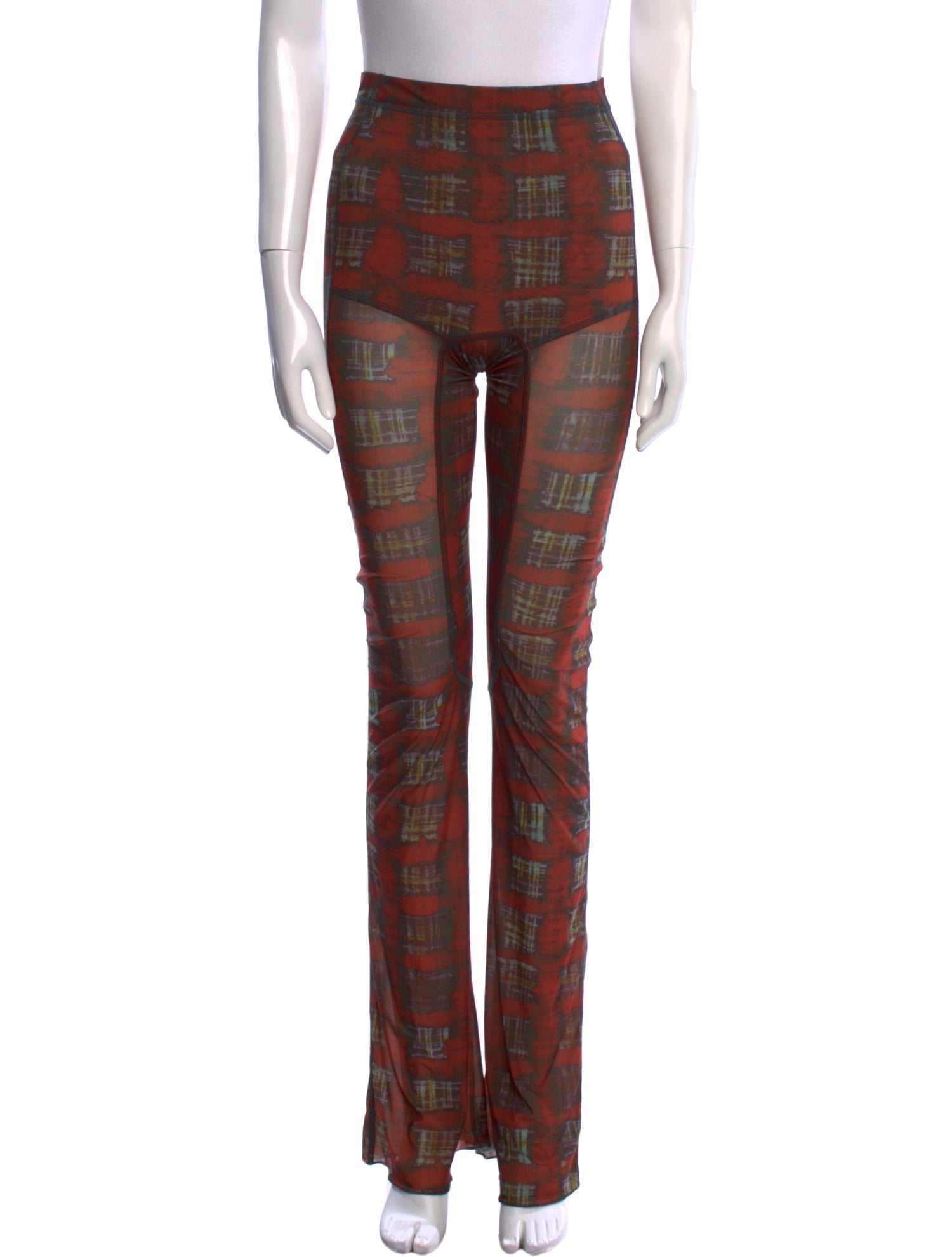 KNWLS Printed Straight Leg Pants