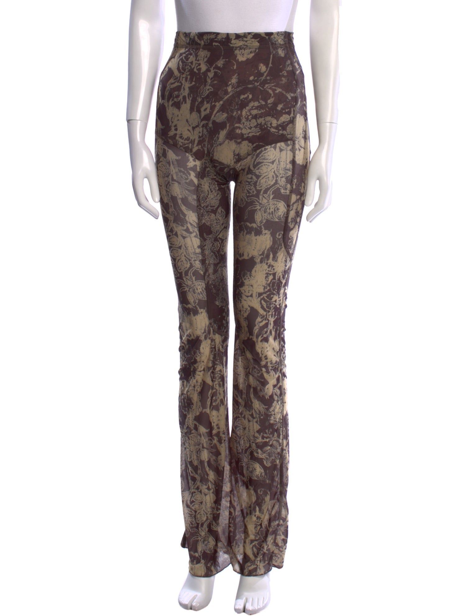 KNWLS Printed Straight Leg Pants