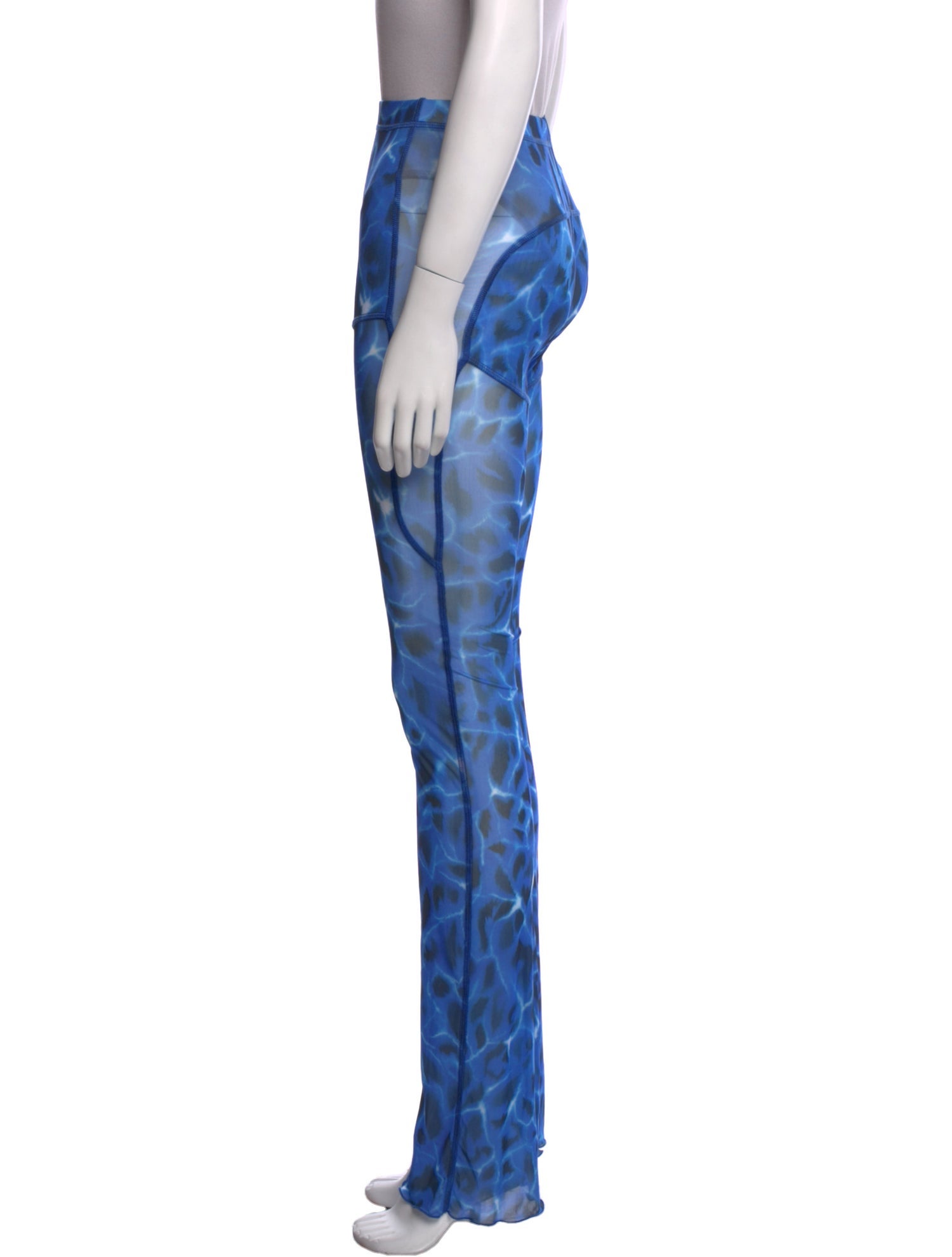 KNWLS Animal Print Straight Leg Pants