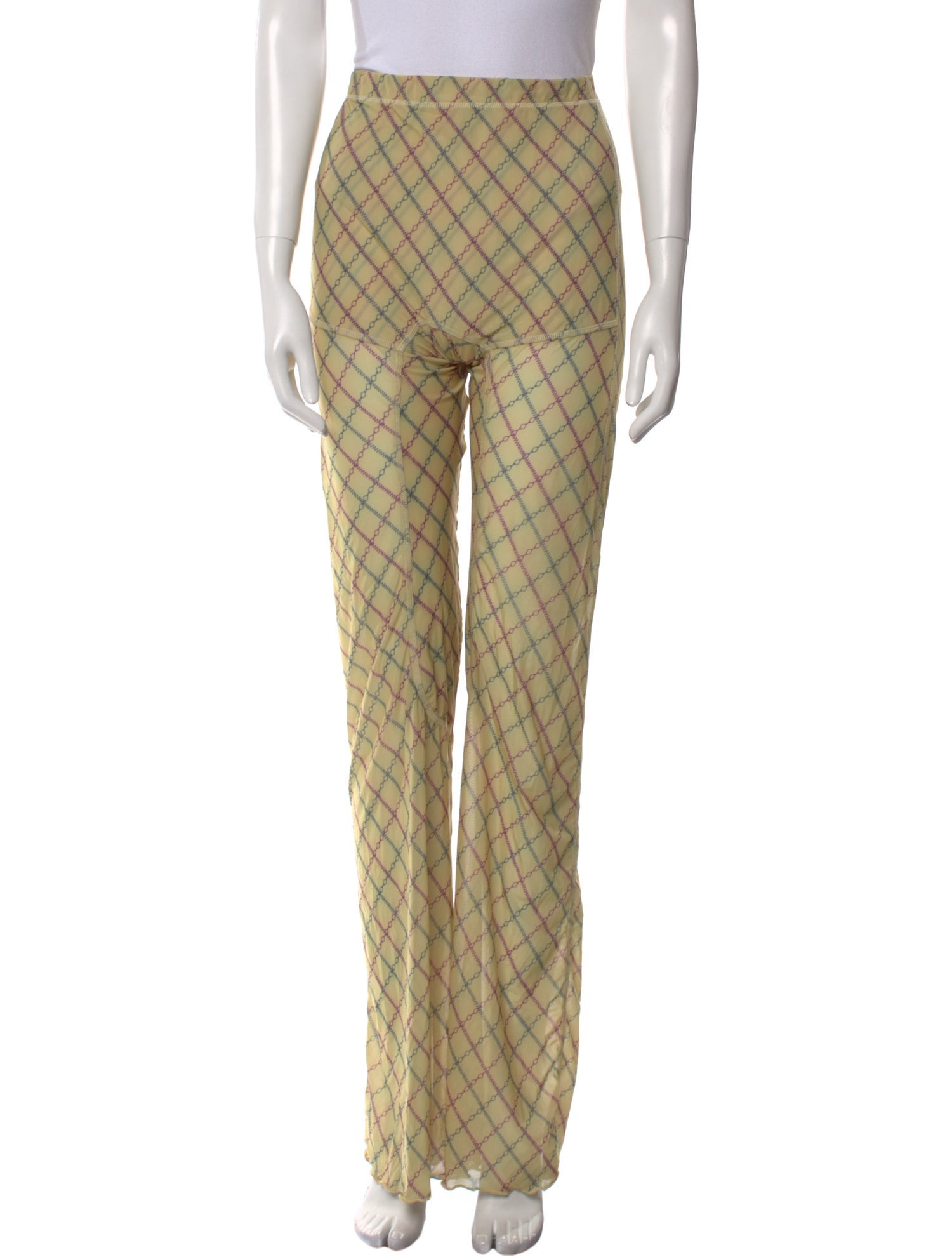 KNWLS Printed Straight Leg Pants