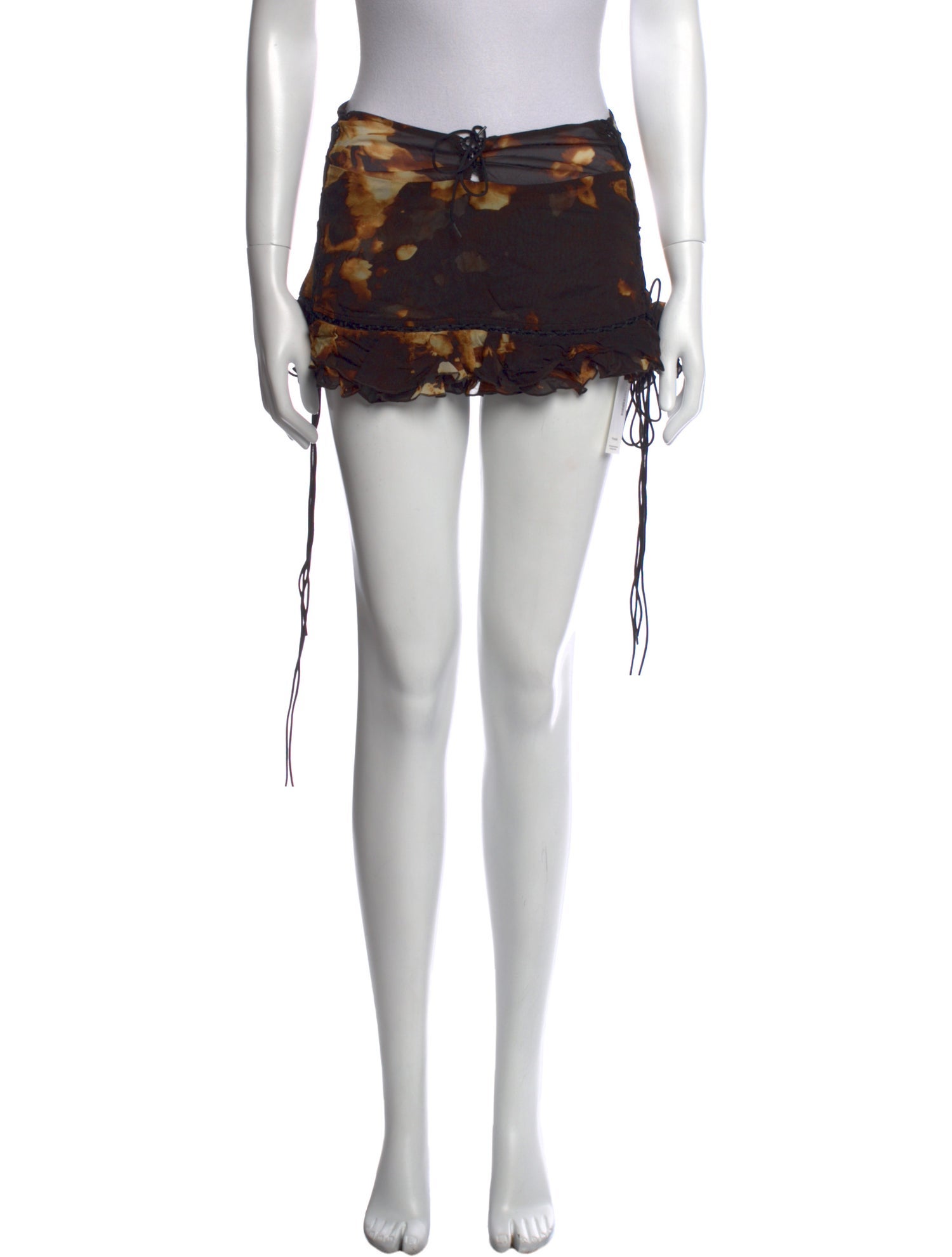 KNWLS Silk Mini Skirt w/ Tags