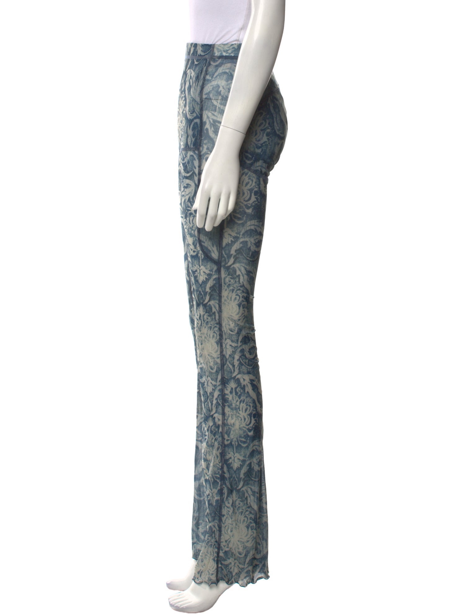 KNWLS Printed Wide Leg Pants