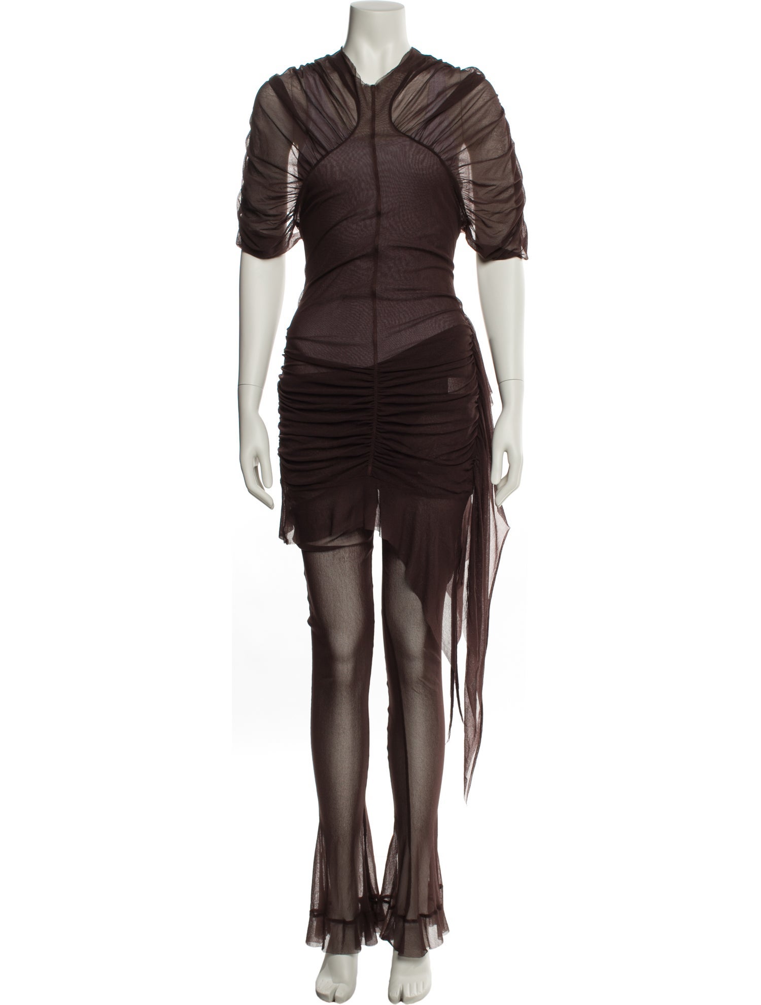 KNWLS Ruffle Embellishment Pant Set