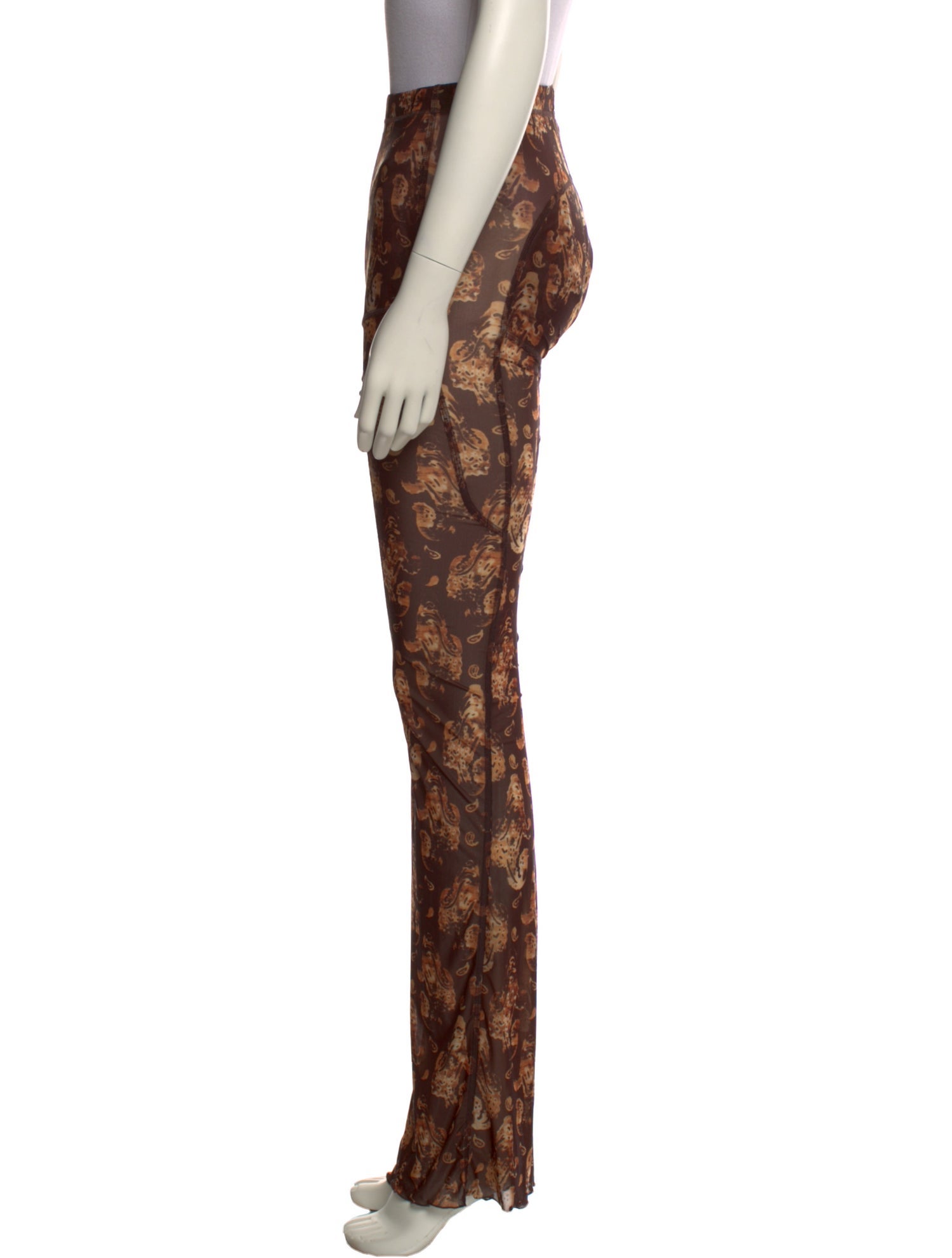 KNWLS Floral Print Straight Leg Pants