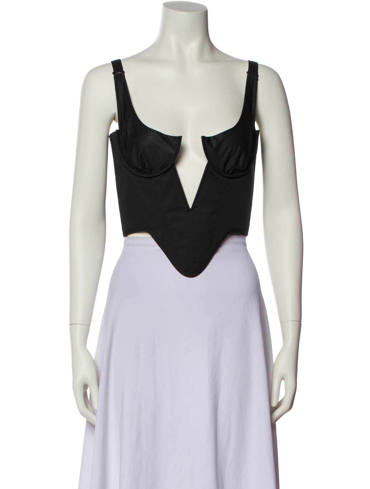 KNWLS V-Neck Sleeveless Crop Top w/ Tags