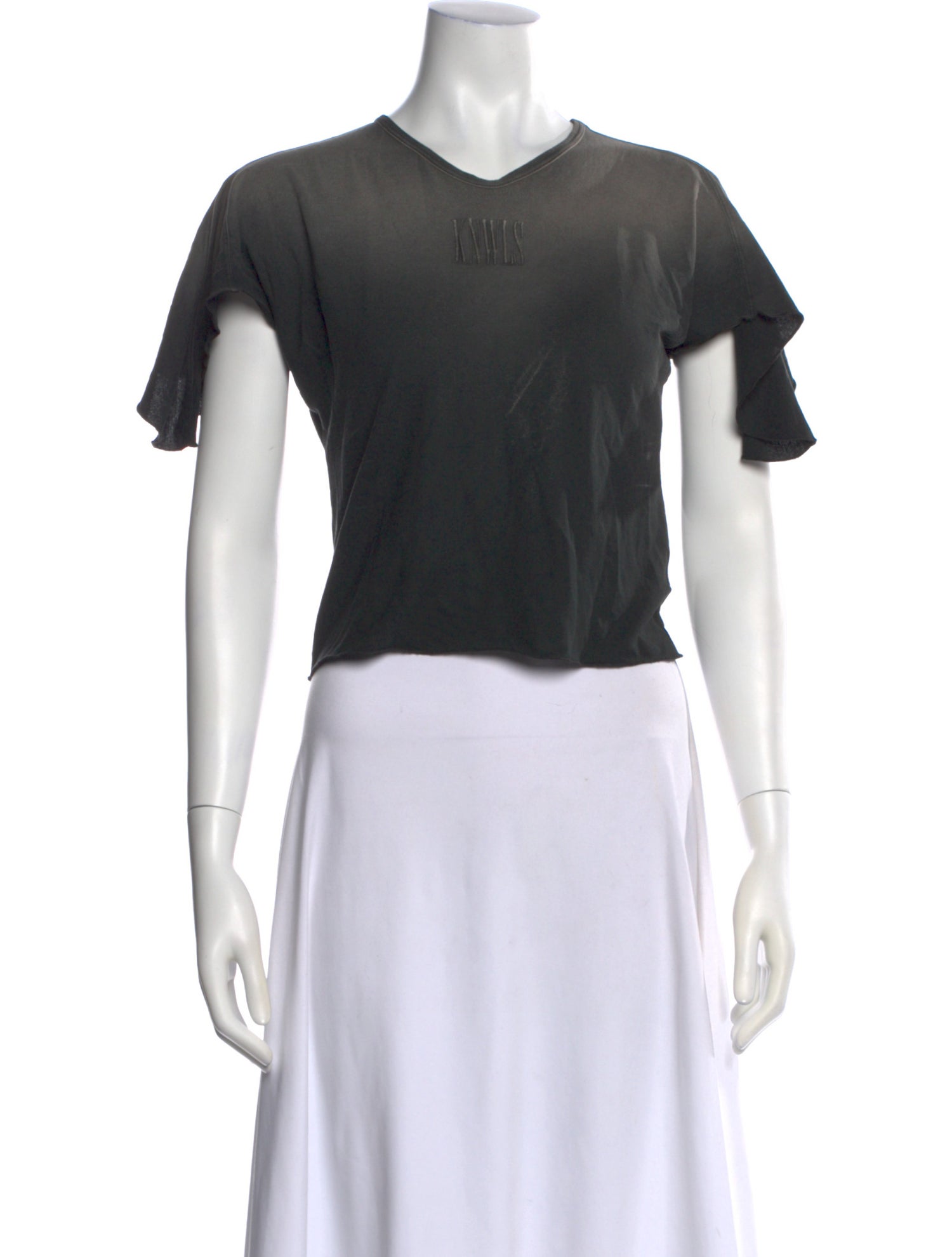 KNWLS V-Neck Short Sleeve Top