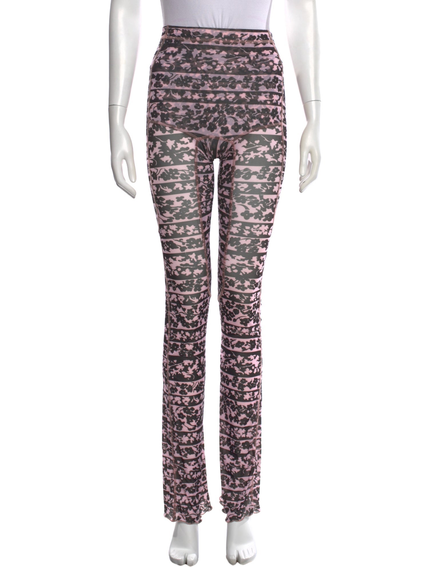 KNWLS Printed Straight Leg Pants