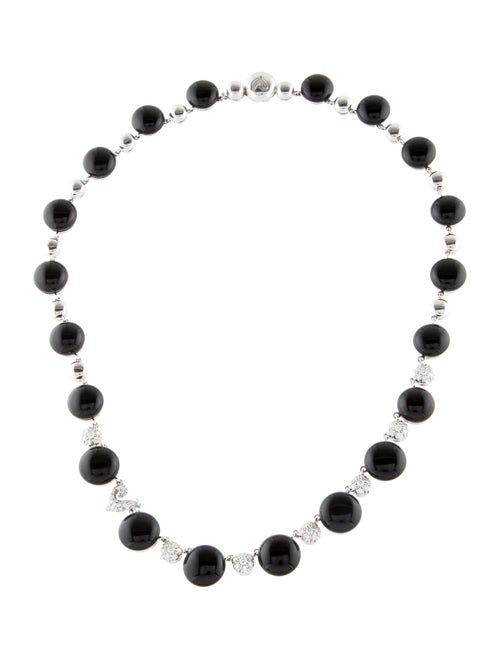 Chantecler 18K Onyx and Diamond Necklace