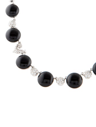 Chantecler 18K Onyx and Diamond Necklace