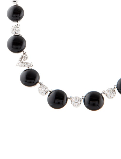 Chantecler 18K Onyx and Diamond Necklace