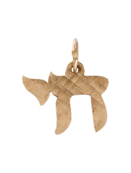 Charm 14K Chai Charm Yellow