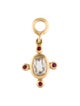 Charm 18K Diamond & Ruby Charm