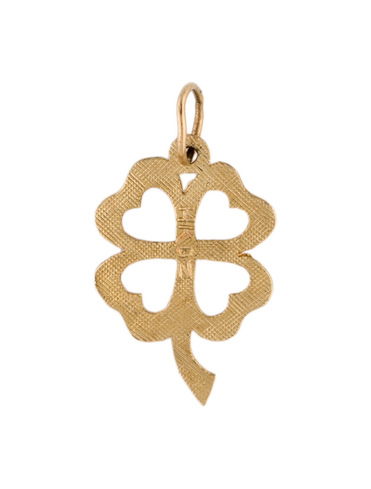 Charm 14K Clover Charm