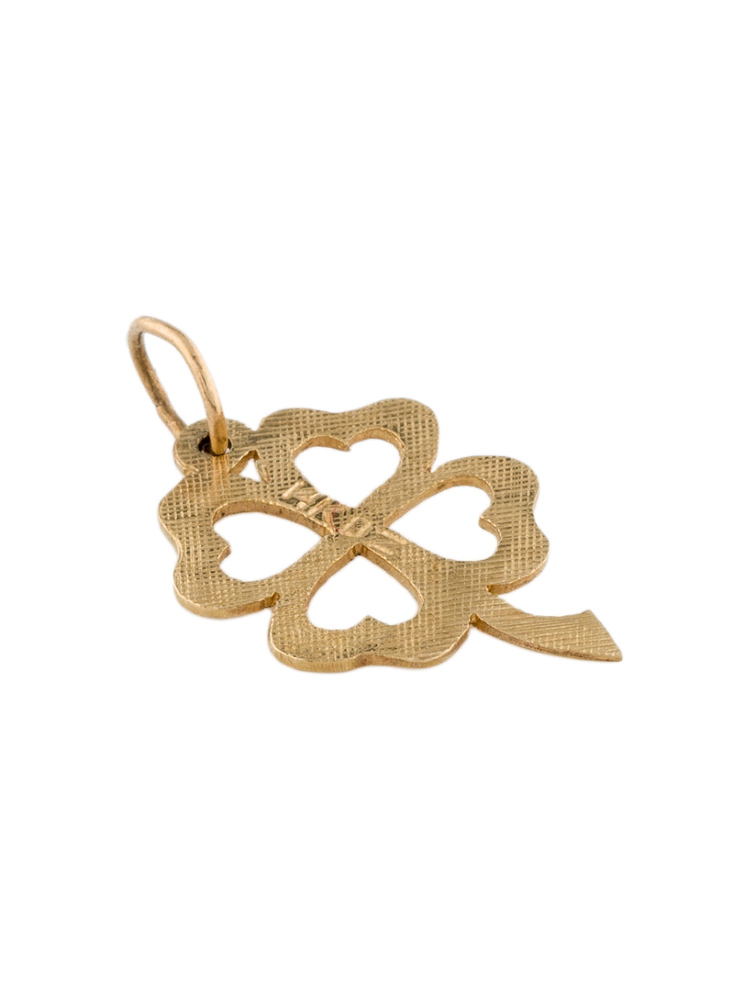 Charm 14K Clover Charm