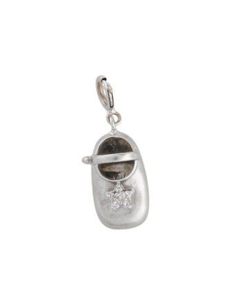 Charm 14K Diamond Shoe Charm
