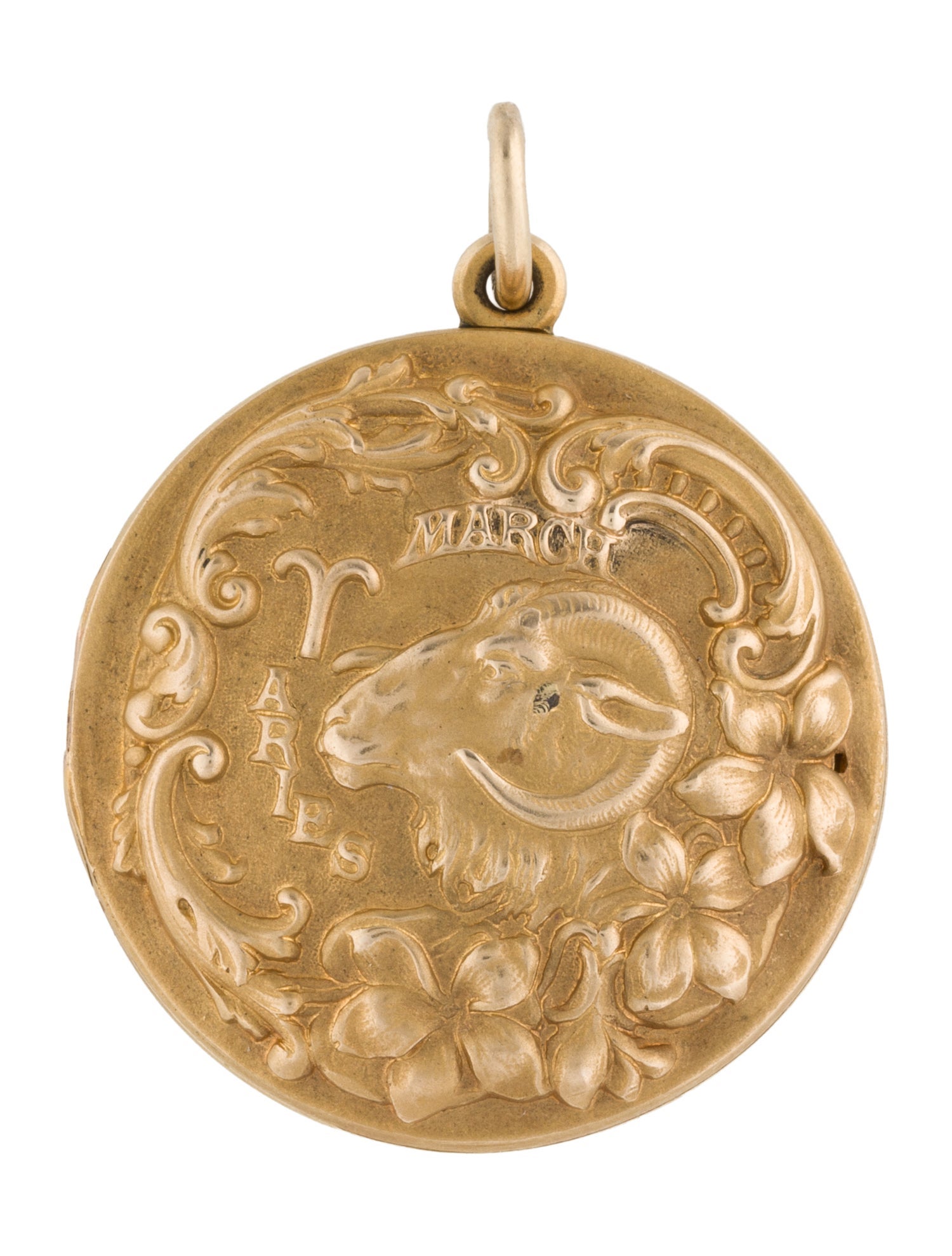 Charm Sloan & Co. 14K Aries Locket