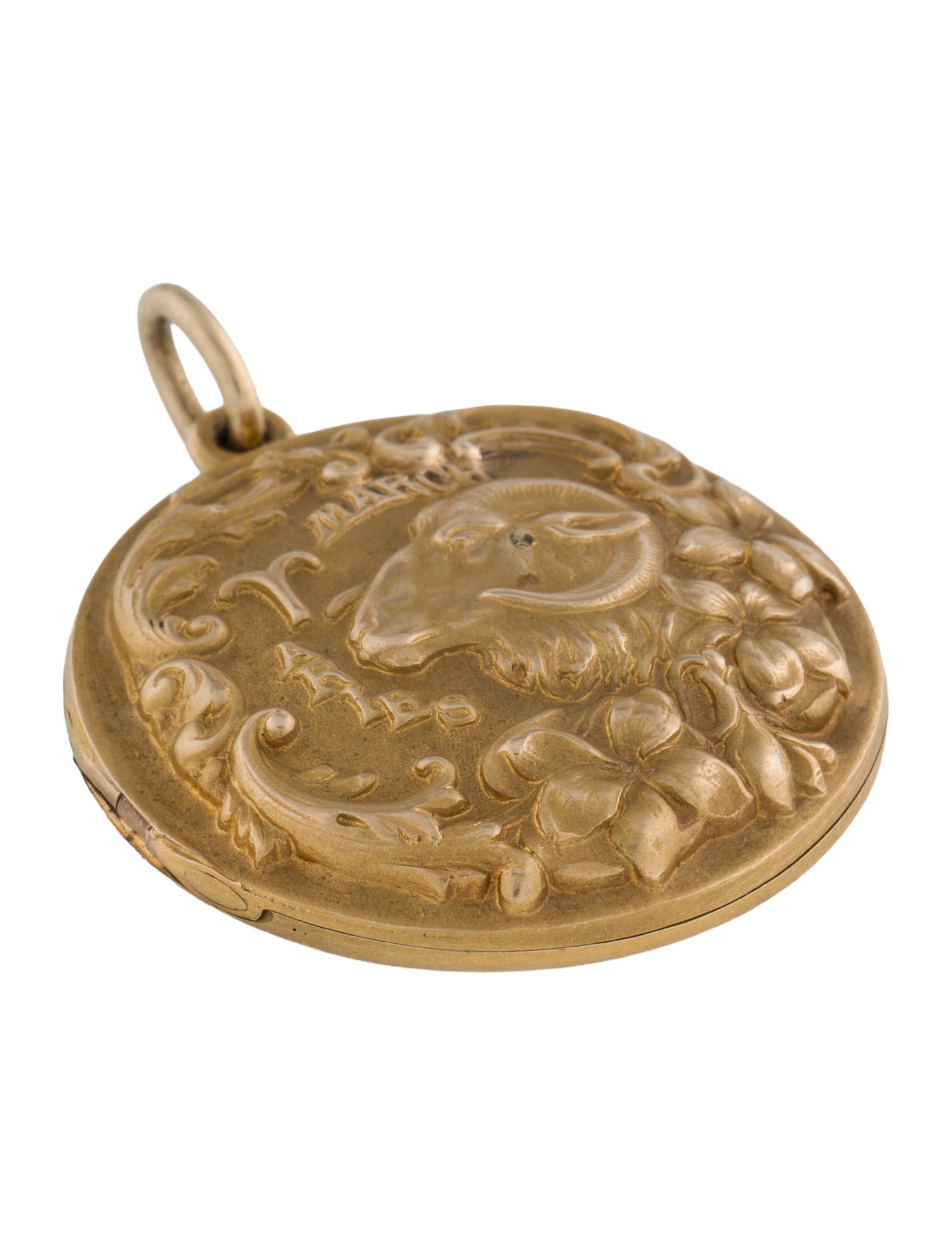 Charm Sloan & Co. 14K Aries Locket