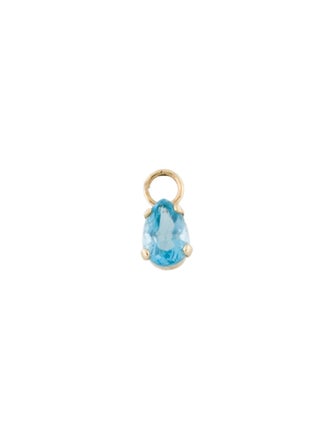 Charm 14K Topaz Charm