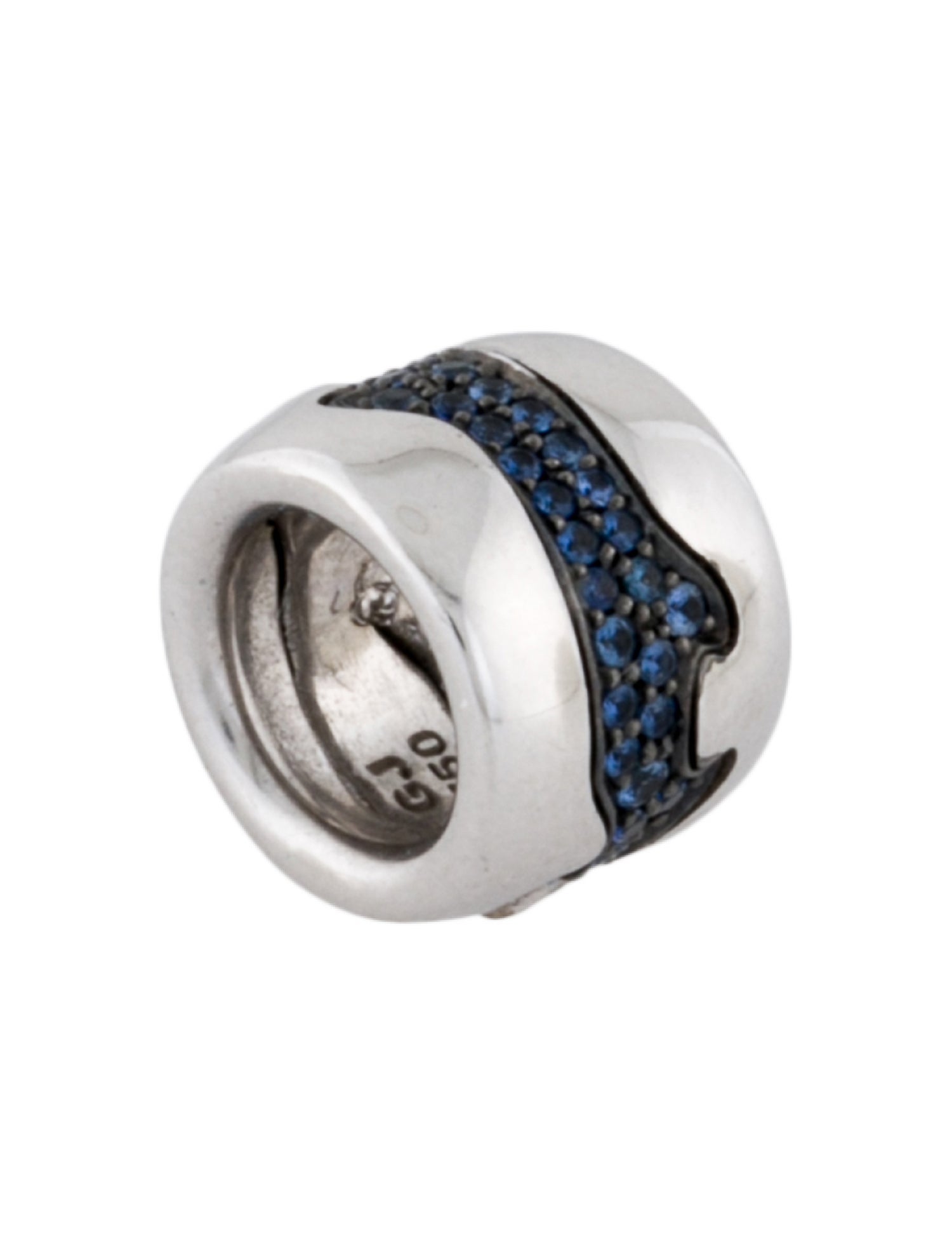 Georg Jensen 18K Sapphire Fusion Charm