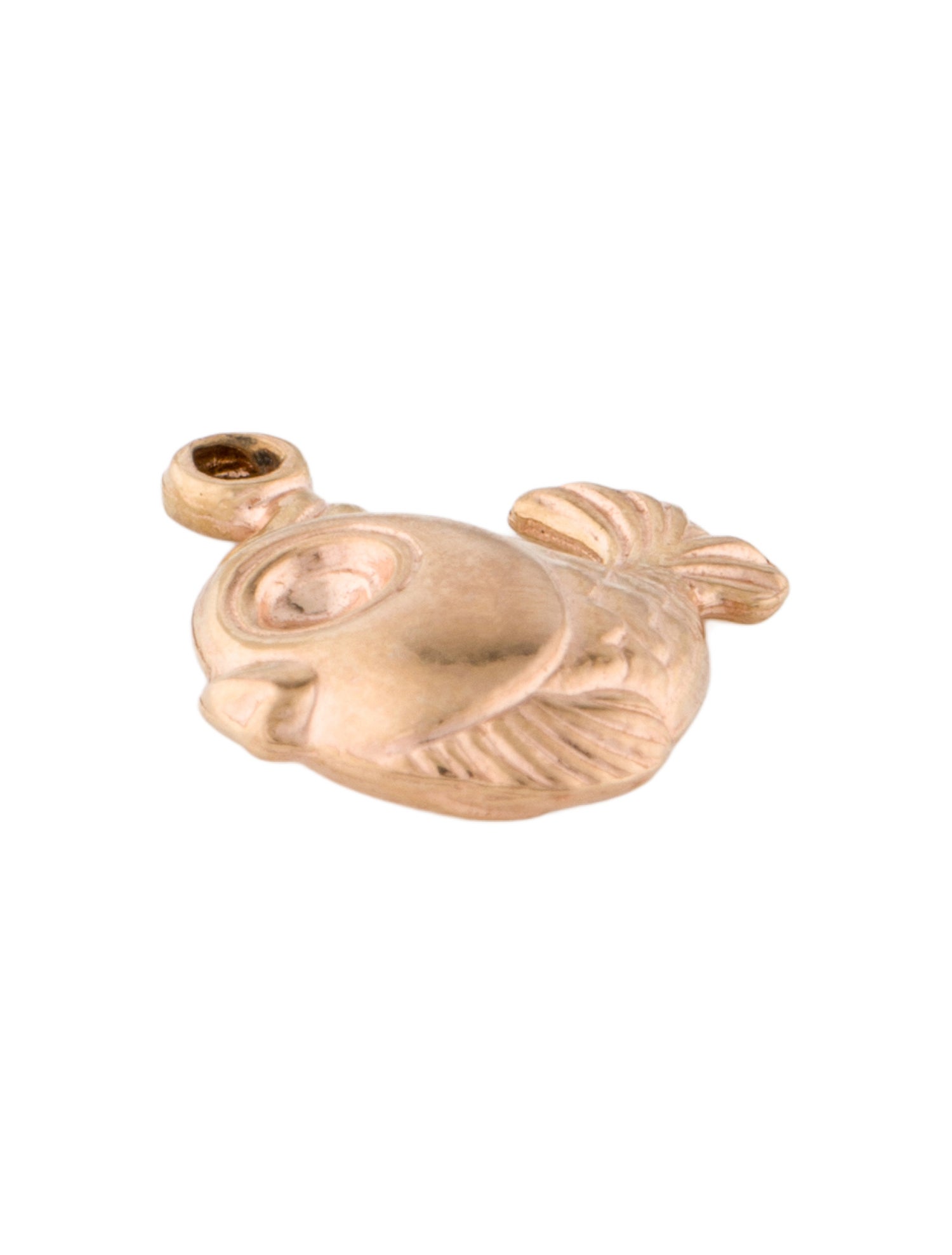 Charm 18K Fish Charm Pendant