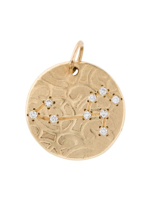 Charm 10K Diamond Constellation Charm