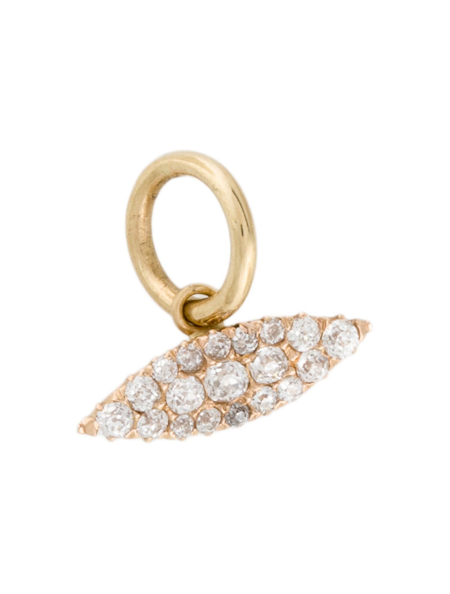 Charm 18K Diamond Pendant