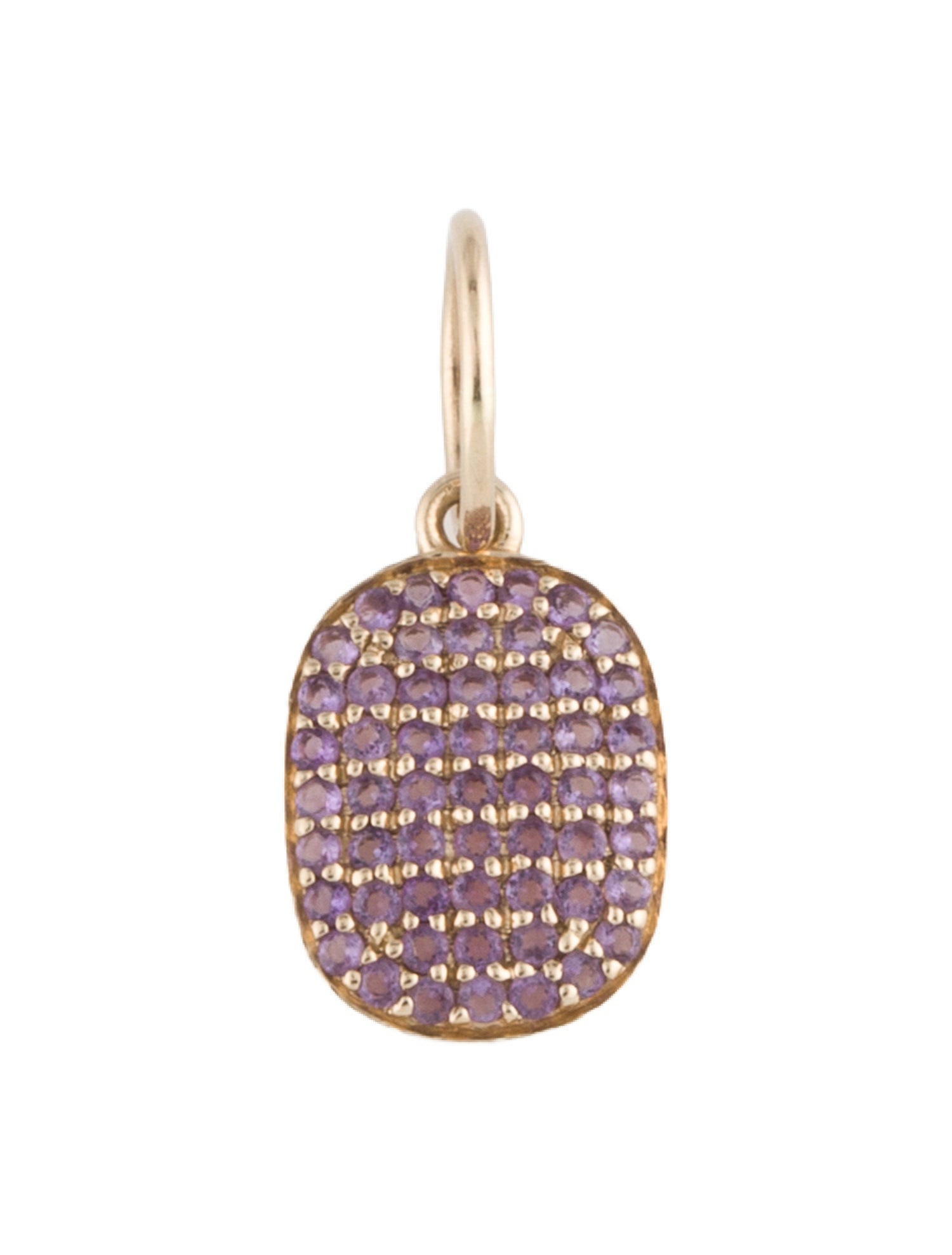 Charm 14K Amethyst