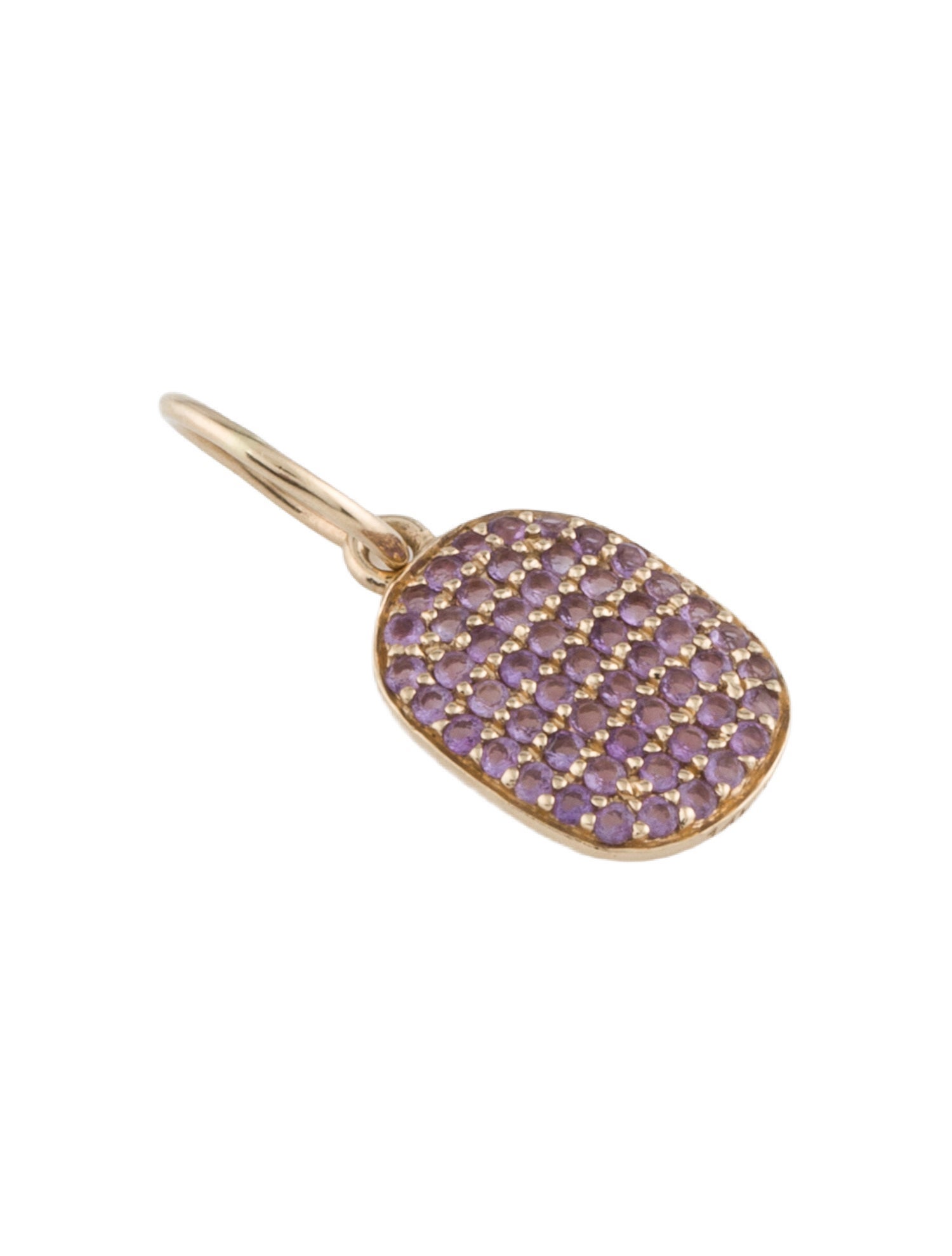Charm 14K Amethyst