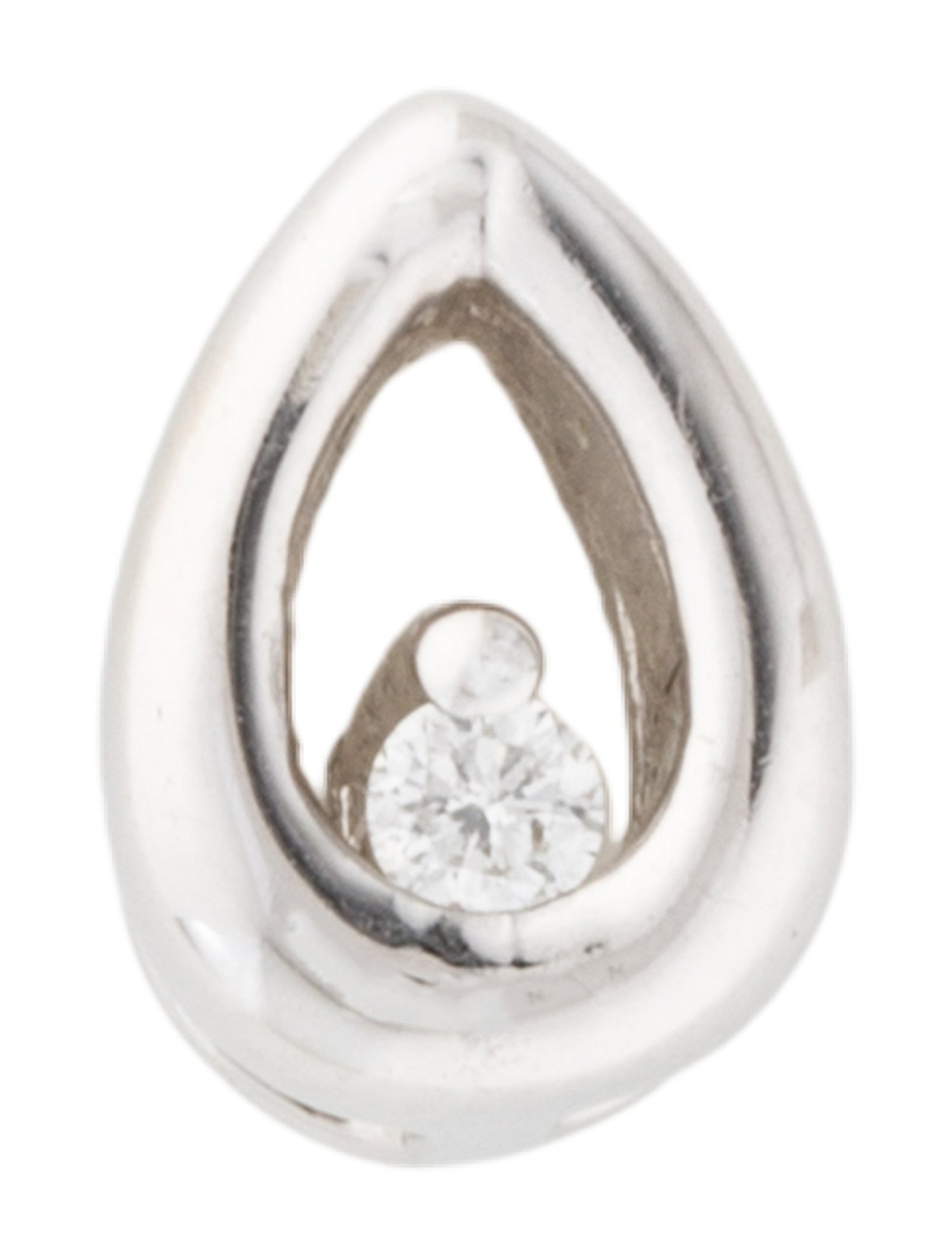 Charm 14K Diamond Pendant