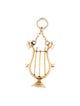 Charm 14K Lyre Pendant Charm