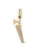 Charm 14K Two-Tone Saw Charm