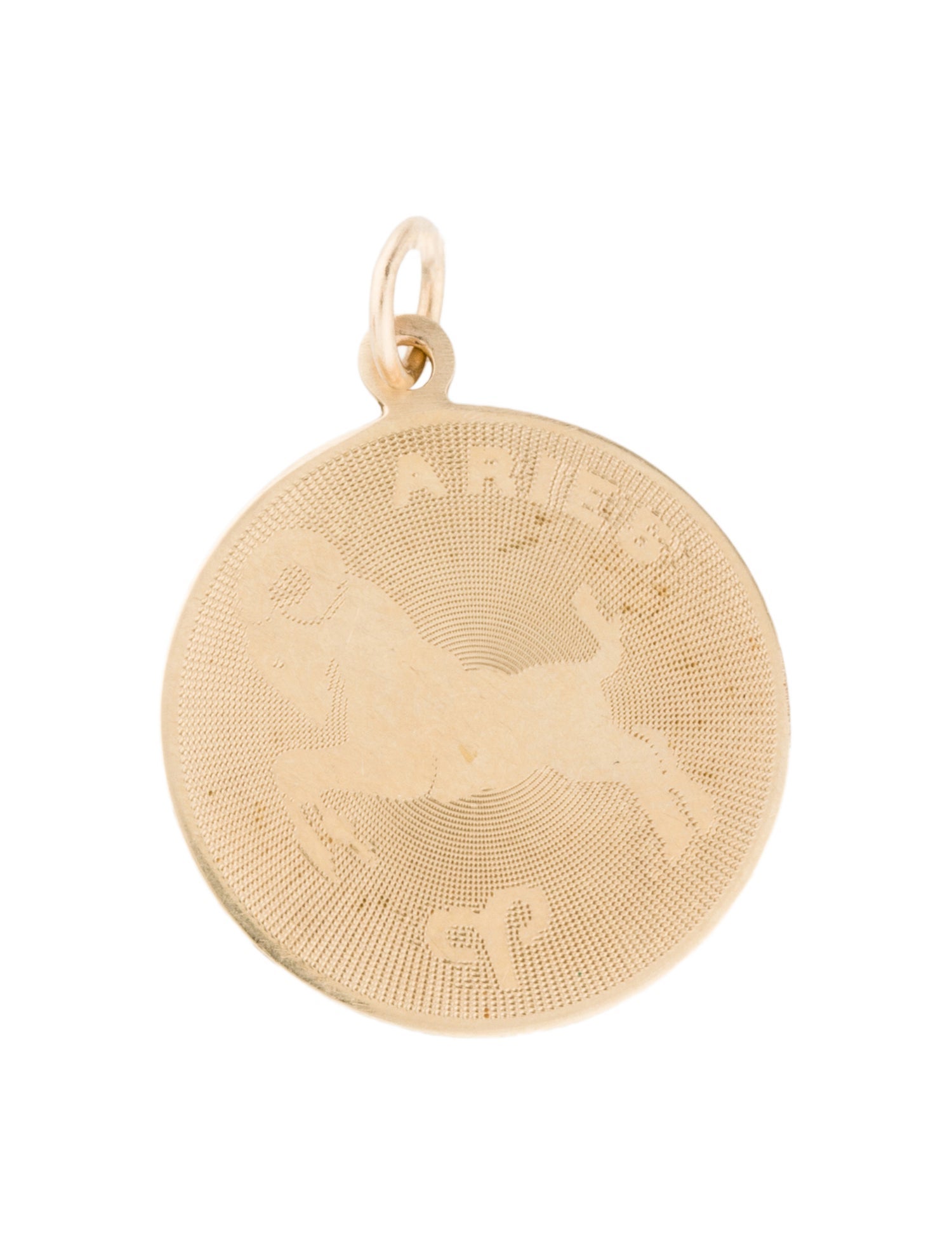 Charm 14K Vintage Aries Charm