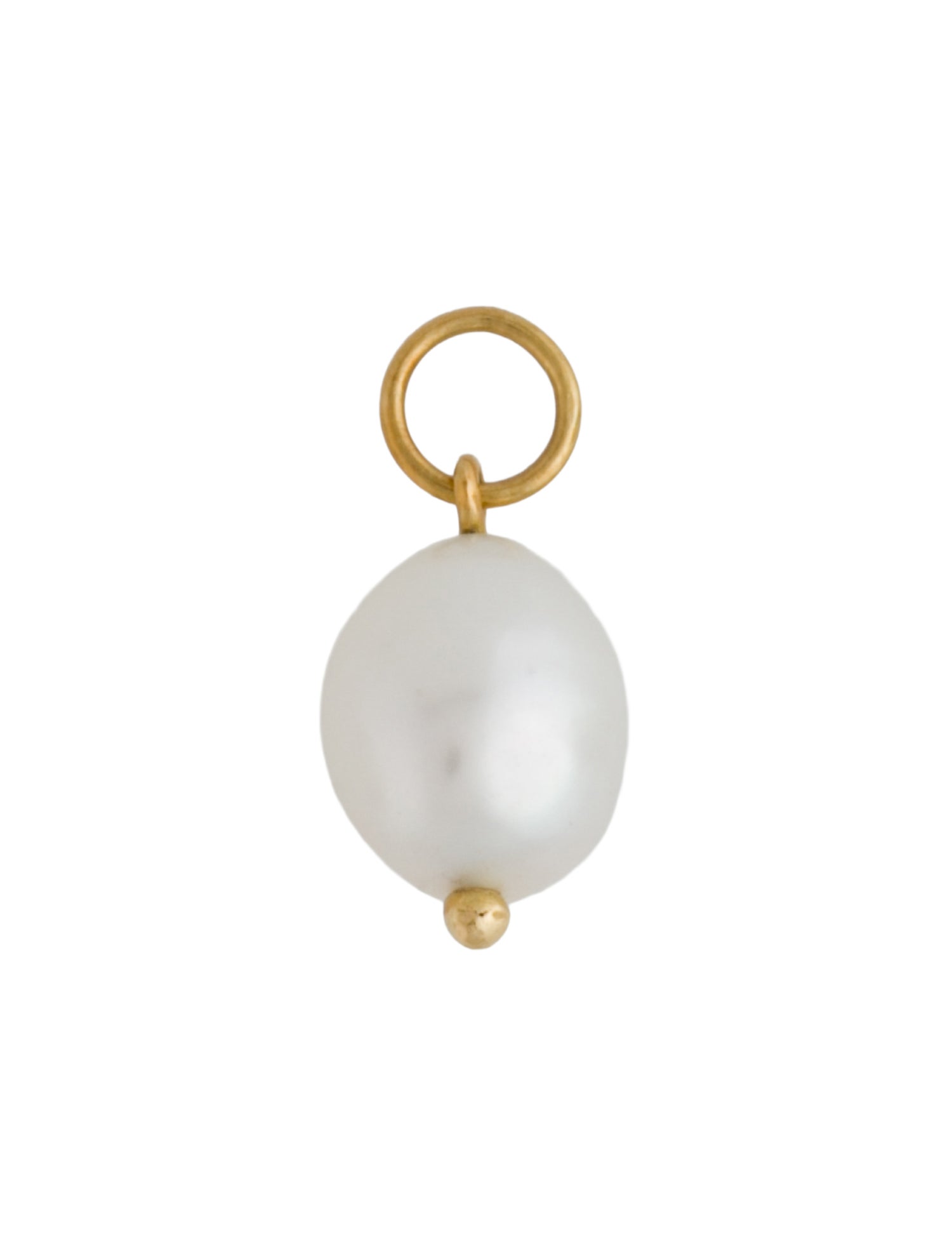 Charm 18K Pearl Pendant