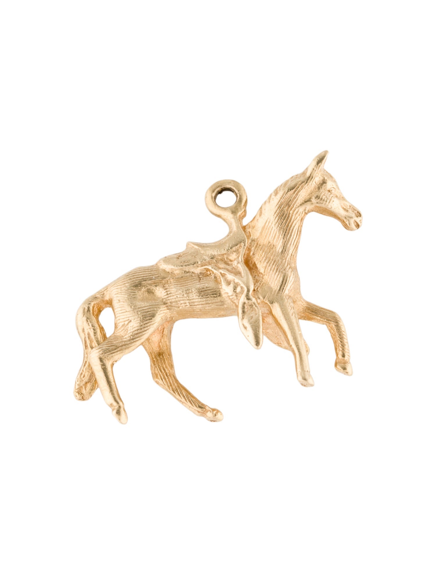 Charm 14K Horse