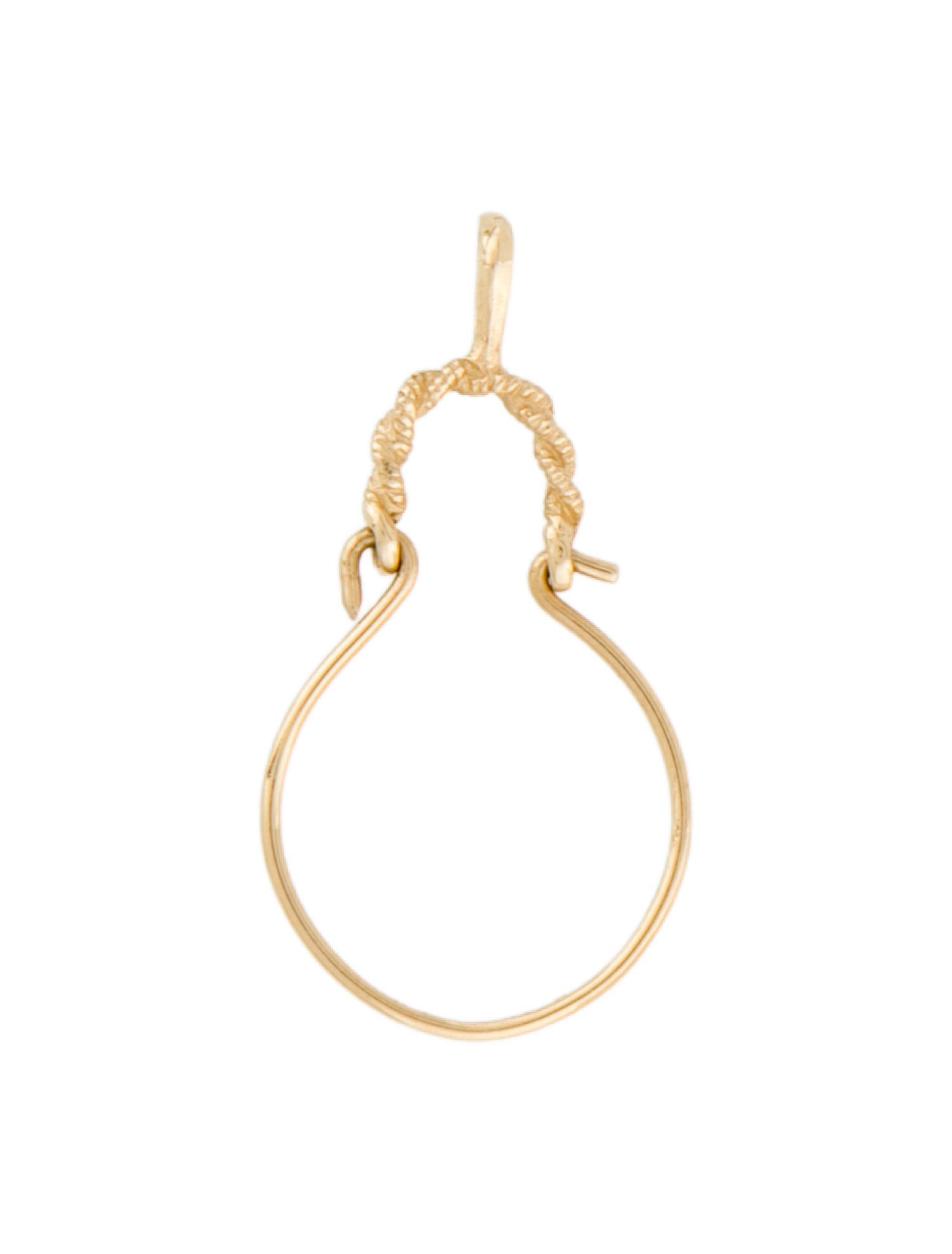 Charm 14K Holder Pendant